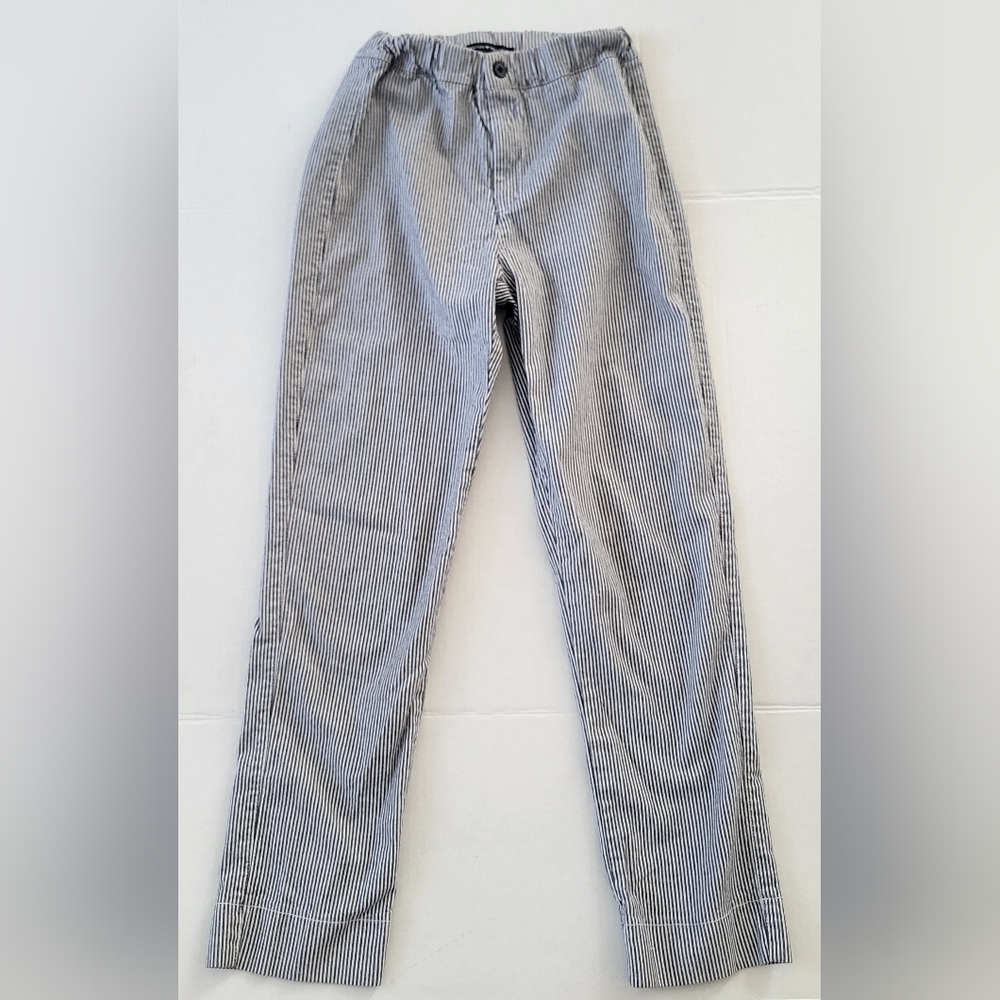 Brandy Melville Black & White Striped Straight Leg Pants